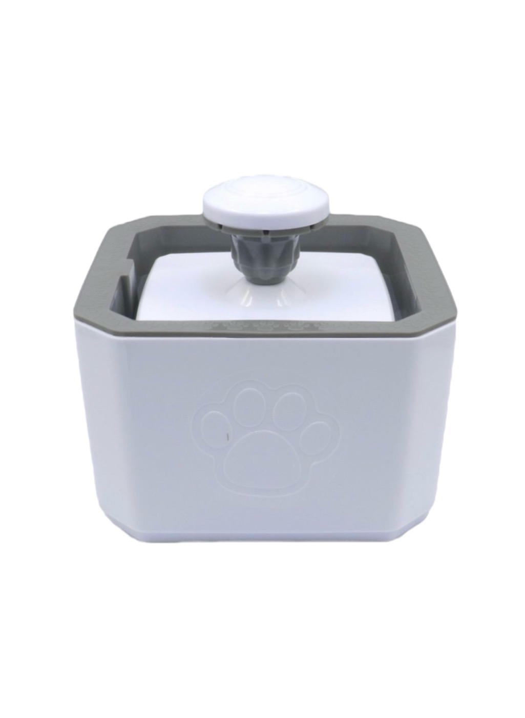 Pet Water Fountain Αυτόματη Ποτίστρα - Συντριβάνι Γάτας Γκρι 2.5lt